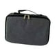 thumbnail image 5 of Organizador de Gafas Bolsa para Lentes Multifuncional Estuche con Asas Separadores Ajustables Protección Interior de Poliéster Adecuado para Colección Gris, 5 of 10