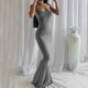 thumbnail image 4 of Vestido largo de satén sin mangas con espalda descubierta para mujer, traje elegante y Sexy para fiesta de cumpleaños y Club, Y2K, verano 2024, 4 of 4