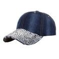 thumbnail image 3 of LJNYFDC Rhinestone Baseball Cap Women s Baseball Cap Sparkling Rhinestones Wide Brim UV Proof Sun Protection Stylish Outdoor Hat, 3 of 7