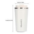 thumbnail image 3 of Bamboohart 17 Oz Travel Coffee Cups Vacuum Insulated Mug Thermal Tumbler to Go with Lid Leak Proof Reusable Stainless Steel Coffee Mug Spill Proof for Hot and Cold Water Coffee and Tea, 3 of 4