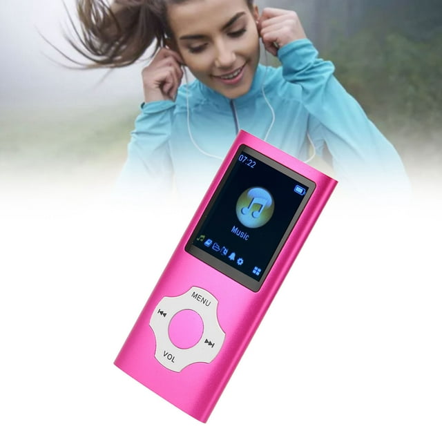 Reproductor mp3 Portátil Con Sonido Sin Pérdidas Con Soporte para Pantalla Lcd de 1,8 Pulgadas, Reproductor de Música para Estudiantes, Fácil de Usar, Batería de Larga