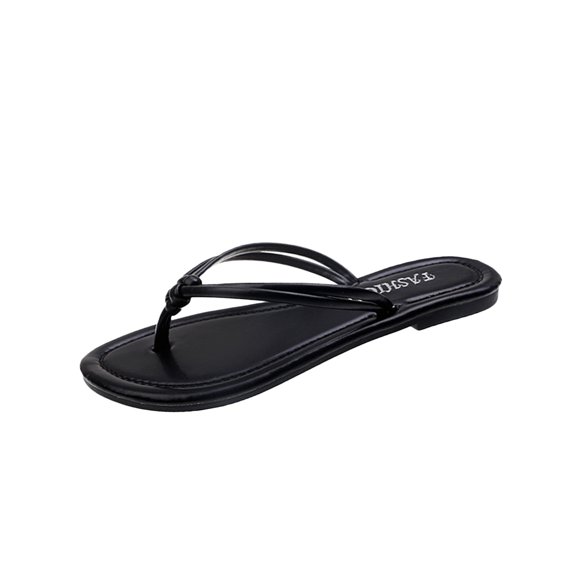 Amzcrzy Zapatos de mujer,Zapatos de mujer,Zapatillas de mujer, Sandalias planas informales con punta de clip y suela tejida para mujer Sandalias Mujer Zapatillas De Casa