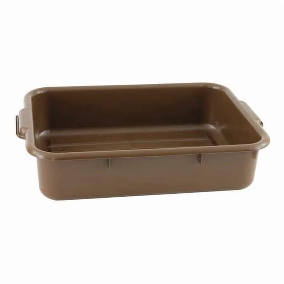 Crestware Bus Tub,Polypropylene,Brown BT5BR