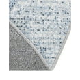 thumbnail image 5 of Unique Loom Kamala Washable Collection Area Rug - Modern Trellis (7' 10" Round Blue/Ivory), 5 of 9
