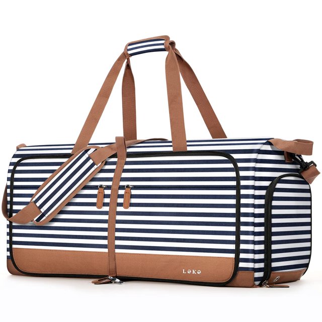 Bolsa de lona Lekesky Travel 80L para mujer