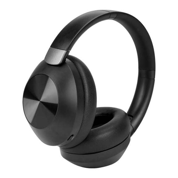 Wireless Over Ear Headphones with ANC Noise Cancel , 50H Playtime, Foldable Lightweight, Deep Bass, Mic for Home Office Travel