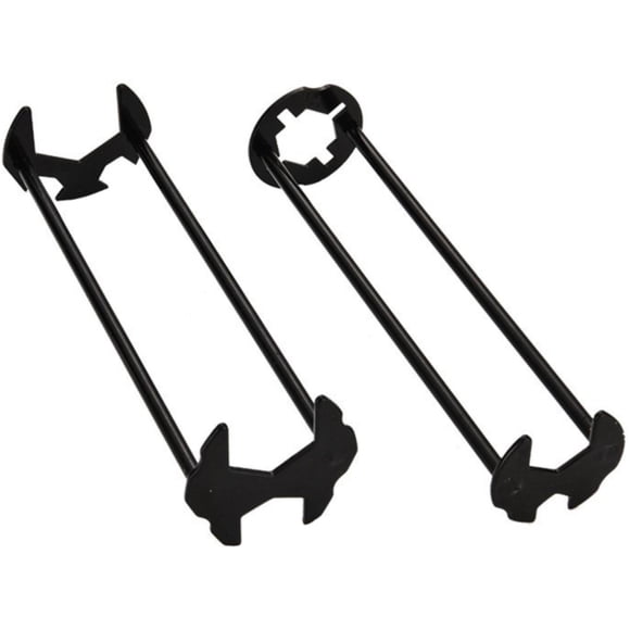 Ensemble d'Évier de Bassin 7 Tailles Universel Robinet en Acier Multi-Usage pour Cuisine Salle de Bain