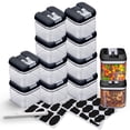 thumbnail image 6 of Cheer Collection 12 Piece Food Storsage Containers, .5L - Black, 6 of 7