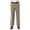 Khaki, variant on Haggar Men's E-CLO Stria Flat Front Dress Pant Classic Fit HD00218