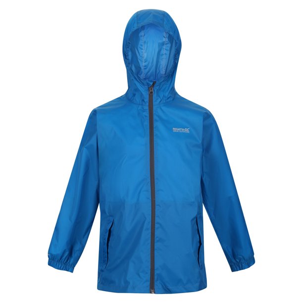 Regatta - Chaqueta Impermeable Modelo Pack It Jacket III para Niños/Niñas (Azul Imperial)