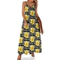 thumbnail image 1 of Vestido sin mangas de girasol, vestido sexy, vestidos elegantes para mujer, venta de vestidos, 1 of 7