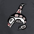 thumbnail image 3 of CafePress - Haida Killer Whale Plain Men's Long Sleeve T Shirt - Long Sleeve Dark T-Shirt, 3 of 4