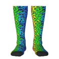thumbnail image 1 of Balery Multicolored Butterflies Calcetines novedosos Calcetines deportivos Calcetines hasta la rodilla Calcetines de algodón Calcetines originales y geniales, 1 of 6