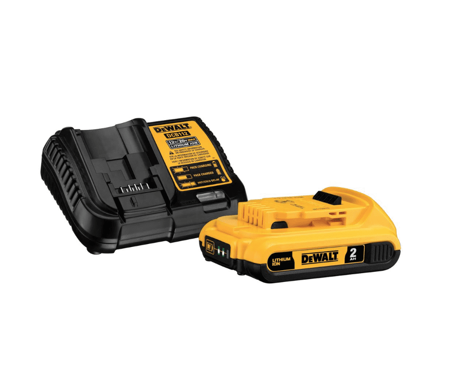 New 2 Dewalt DCB203 20V MAX COMPACT  LITHIUM ION Battery’s and DCB112 Charger 