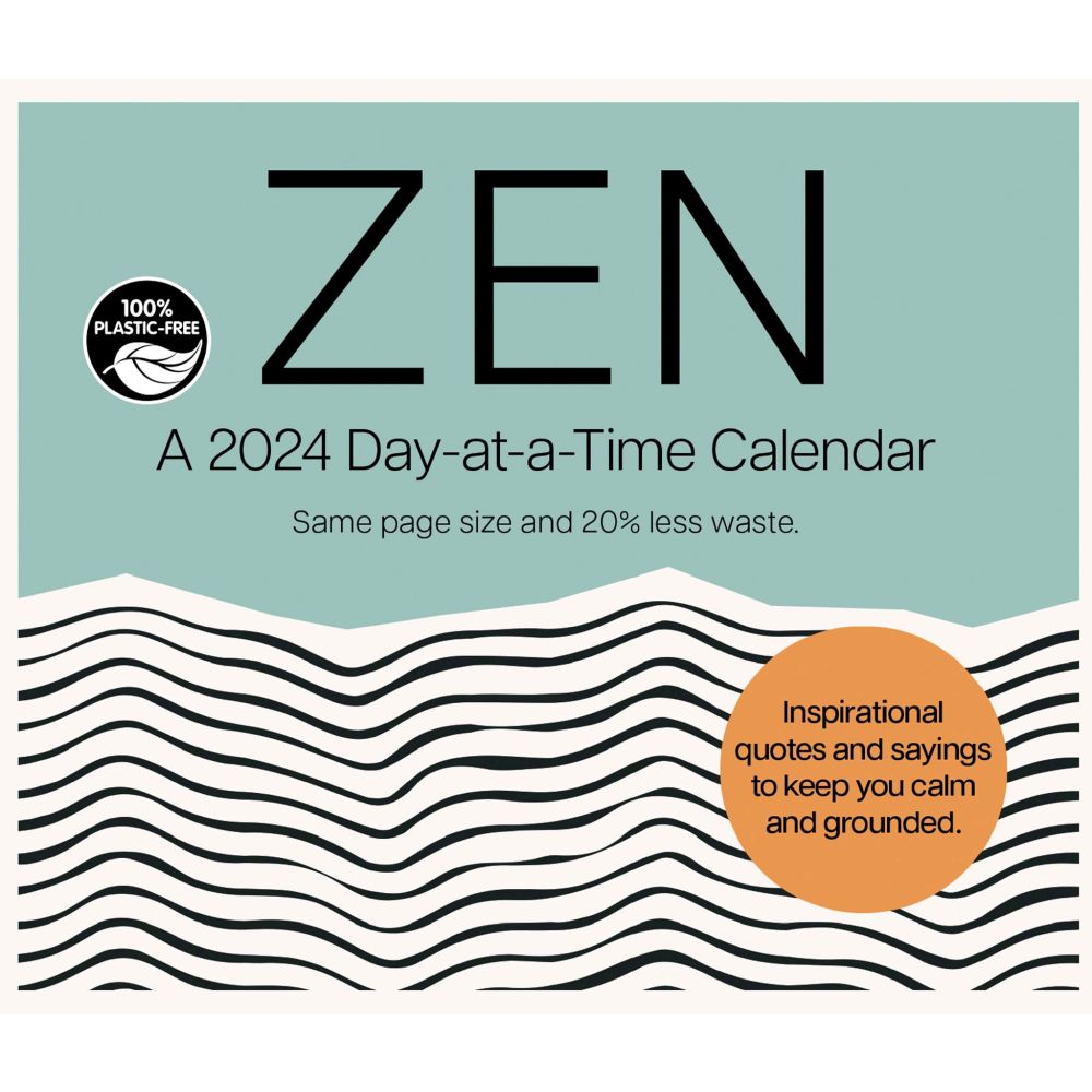 Trends International, Zen 2024 Desk Calendar