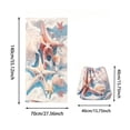 thumbnail image 2 of 2-in-1 Quick-Dry Beach Towel & Carry Bag, Vibrant Ocean Print Sand-Resistant Microfiber Towel, Compact Lightweight Towel for Beach, Gym, Travel, 2 of 5