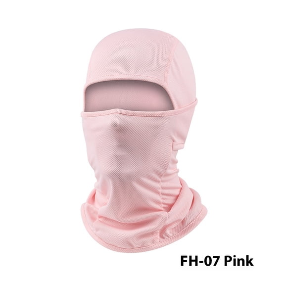 Mask for Men Women pink Face Mask Summer Masks Full Head Cover Motorcycle Helmet Sun UV Protection