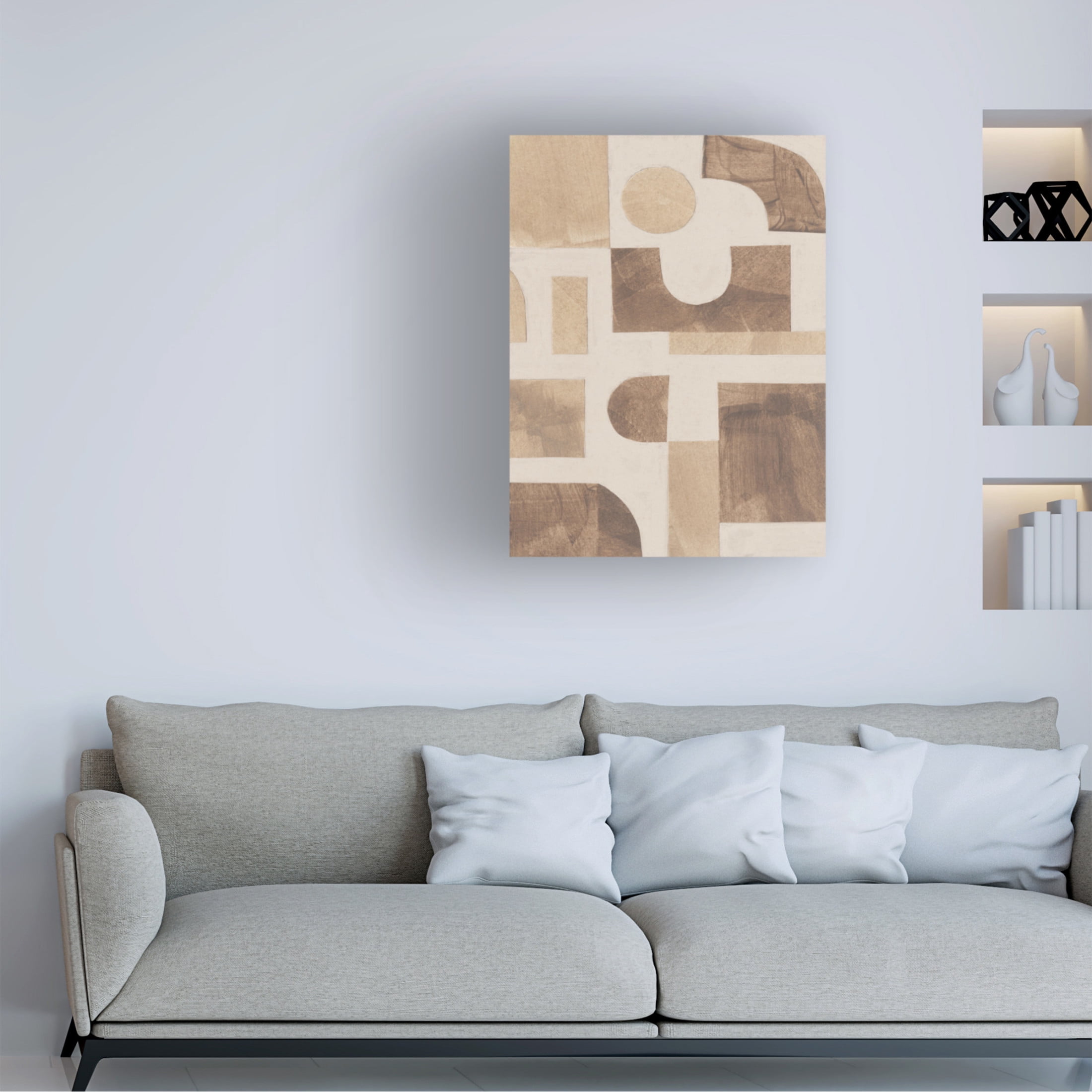 Trademark Fine Art Alisa Galitsyna  Puzzle 2 Canvas Wall Art