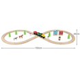 thumbnail image 2 of Train Set Early Learning Educational Toy Railway Track Toy Building for Boys, 2 of 7