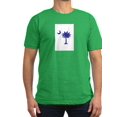 thumbnail image 1 of CafePress - Palmetto Tree &Amp; Crescent Moon T Shirt - Men's Fitted T-Shirt, 1 of 1