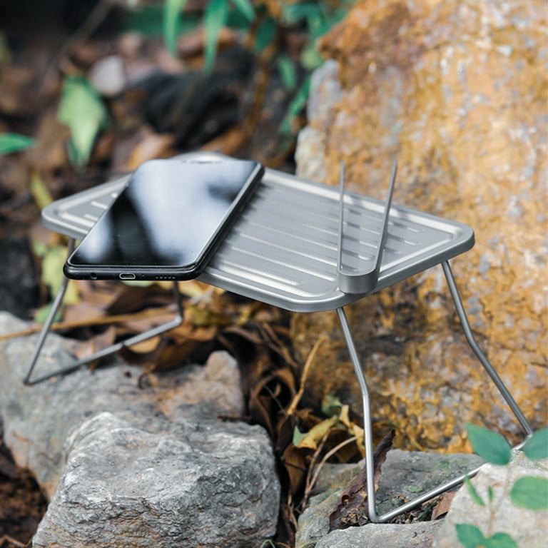 Folding camping grill top
