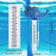 thumbnail image 5 of Termómetro de piscina flotante Termómetro de bañera de hidromasaje de agua resistente a roturas, 5 of 5