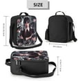 thumbnail image 2 of Wednesday Lunch box Insulated Soft Cartoon Wednesdays Lunch Bag Mini Cooler Outdoor Picnic Thermal Meal Tote for Men Women, 2 of 4