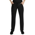 thumbnail image 1 of Healing Hands Purple Label Women's Tamara Pant 's Three Pocket Scrub Pant - X-Large Petite,Black, 1 of 6