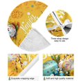 thumbnail image 2 of FMSHPON Easter Tree Skirt Colorful Eggs Bunny Xmas Christmas Tree Skirt Stand Mat for Holiday Party Decoration Indoor Outdoor 36 inches, 2 of 6