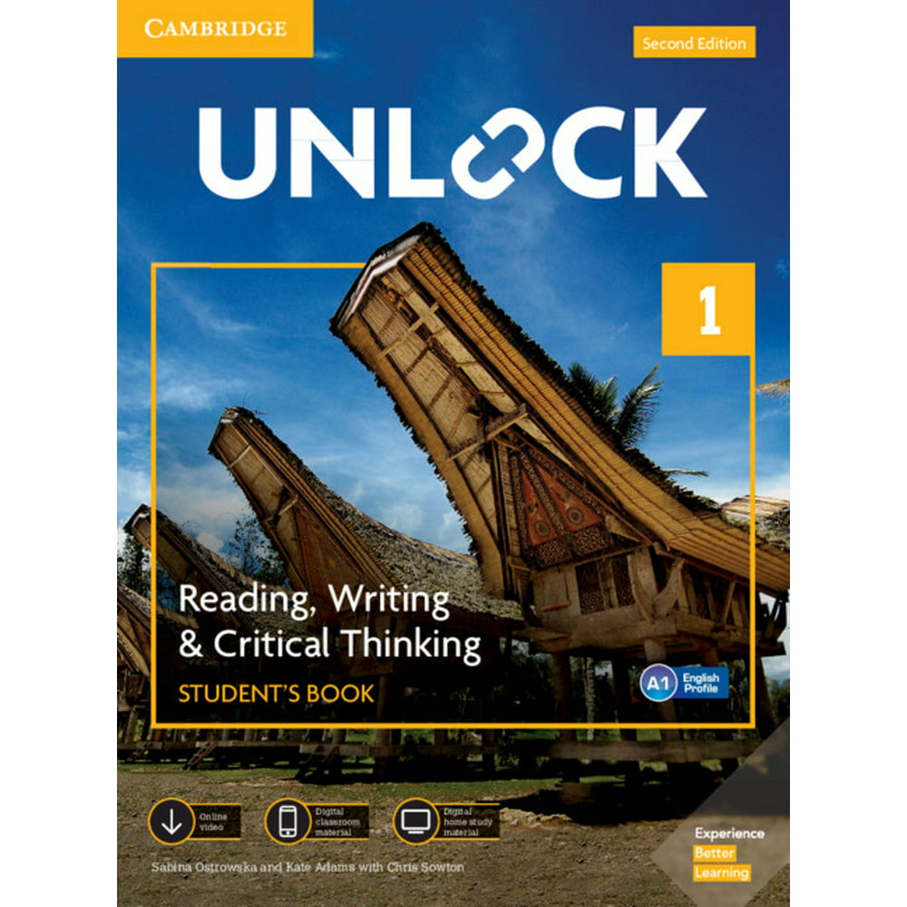 unlock reading writing & critical thinking
