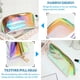 thumbnail image 3 of Bolsa de maquillaje holográfica para damas y damas de honor, bolsa de maquillaje portátil impermeable y bolsa transparente de artículos de tocador, 3 of 5