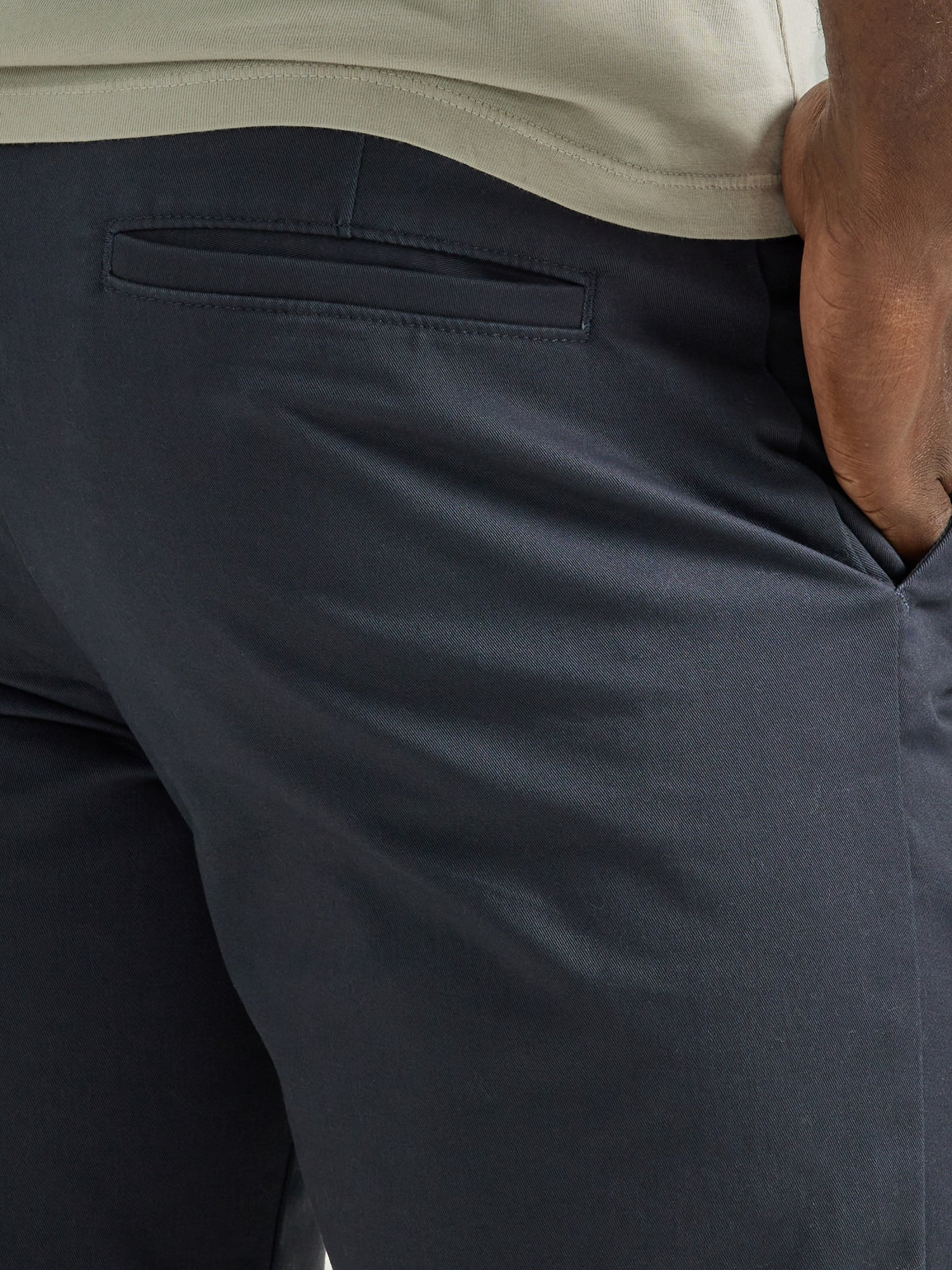 Lee® Men's Legendary Flat Front Slim Straight Pant with Wrinkle Resist