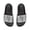 Black, variant on Effete Feline Claw Marks Scratch Women Removable-Strap Sandals