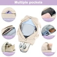 thumbnail image 4 of Bolsa de lona BTOOP para gimnasio, viajes, 46 x 22 x 23 cm, compartimento para zapatos, 4 of 9