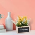 thumbnail image 1 of Simulation Flower Pot Lavender Fake Flower Plant Living Room Decoration Ornament, 1 of 9