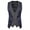 Navy Blue, variant on Cloudstyle Men's Single-breasted Button Splicing Faux Two-piece Casual Vest