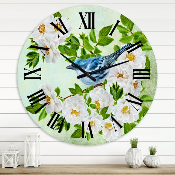 Designart 1 in Quartz Traditional Wall Clock