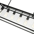 thumbnail image 6 of CWI Lighting Alyson 6 Light Down Farmhouse Metal Chandelier in Black, 6 of 6