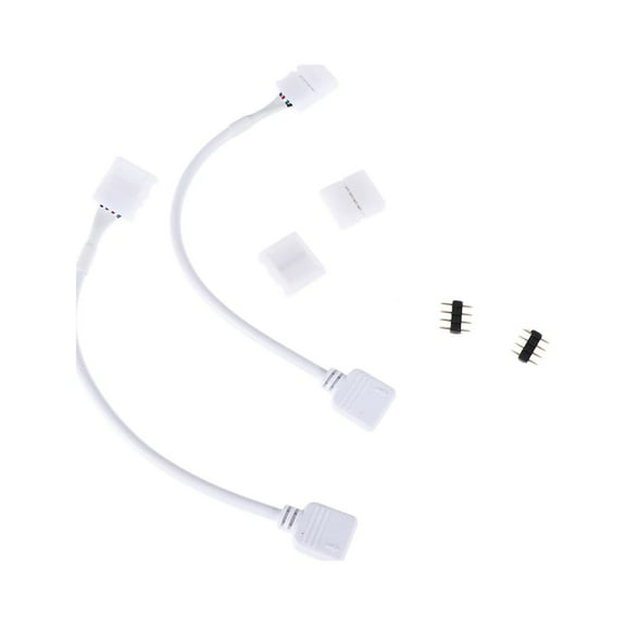 Masteelf Long Service Life LED Light Strip Connector M White