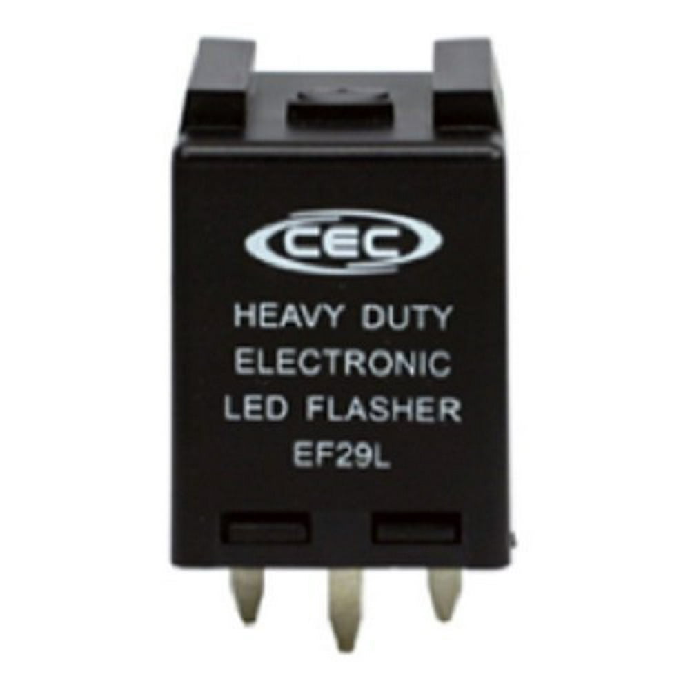 CEC Industries EF29L Electronic Turn Signal Flasher Relay, LED