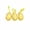 Yellow, variant on Nmdmisc 3PCS Easter Hanging Eggs with Dots- Fabric Wrapped Easter Egg- Easter Tree Hanging Ornaments for Party Spring Home Garden Decoration (White)