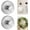 Silver, variant on 2 Pack Suction Cup Hooks, No-Drill Wall Hooks for Glass, Tile & Mirror, Black Wreath Hanger for Front Door, Bathroom Shower Towel Hook