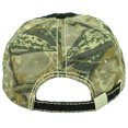 thumbnail image 2 of Outdoor Sports Hunt Hunting Distressed Camouflage Relaxed 2 Tone Hat Cap Black, 2 of 2