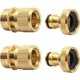 thumbnail image 1 of 4 piezas de conector rápido de grifo de latón de 3/4 de pulgada Adaptador de grifo roscado Conector de grifo roscado de latón macho y hembra Conexión de manguera de jardín, 1 of 5