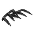 thumbnail image 1 of Rear Bumper Canard, Rear Bumper Lip Splitter Canards Vents Rear Bumper Splitter Replacement For M  W176 A200 A250 A260 A45, 1 of 8