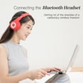 thumbnail image 3 of Visland USB Bluetooth Adapter for PC 5 0 Bluetooth Dongle Receiver Support Windows 10 8 1 8 7 XP for Desktop Laptop Mouse Keyboard Printers Headsets Speakers Controllers, 3 of 11