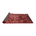 thumbnail image 2 of Ahgly Company Indoor Round Oriental Red Industrial Area Rugs, 5' Round, 2 of 4