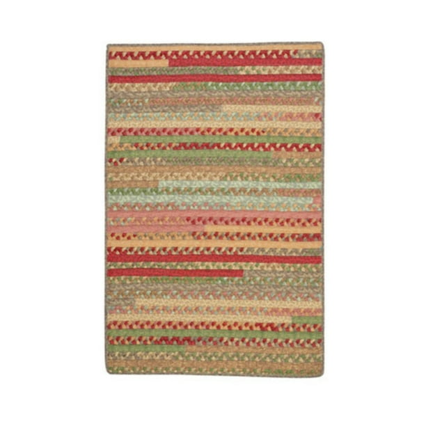 Colonial Mills Olivera Oval Braided Multi Area Rug 7x9
