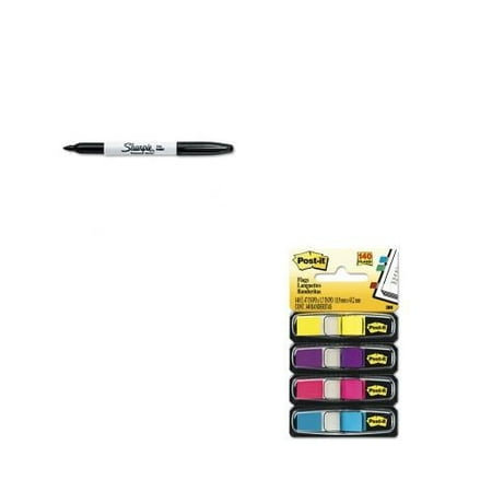 Shoplet Best Value Kit - Post-it Small Flags in Dispensers (MMM6834AB) and Sh...