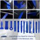 thumbnail image 4 of Kit de herramientas para quitar molduras Wetado, 200 piezas, para coche, moldura, panel o puerta, 4 of 9